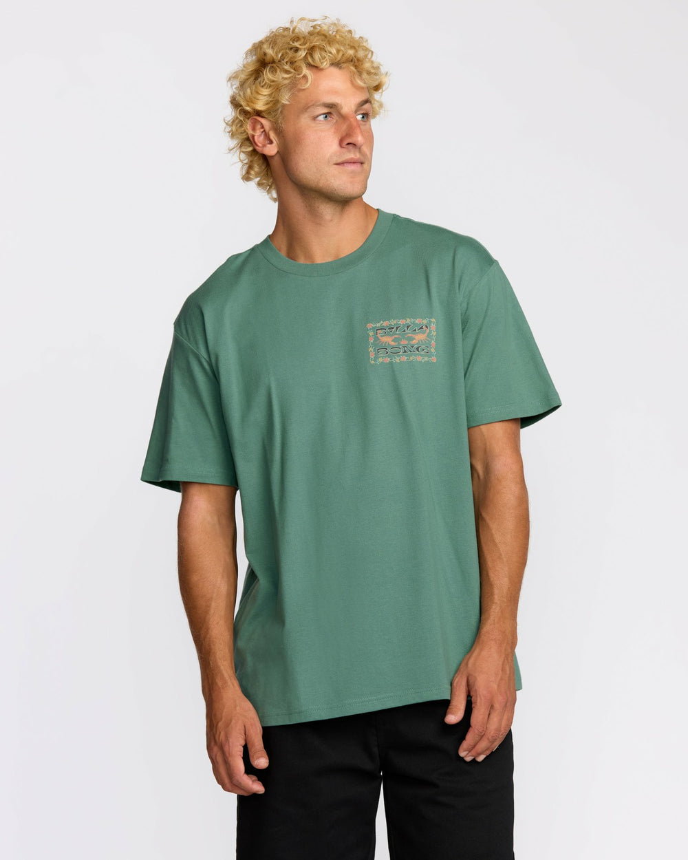 Sharp Regular Short Sleeve T-Shirt - Sage Green