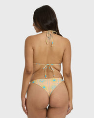 Show Me Sun Reversible Tie-Side Tanga Bikini Bottom - Multi