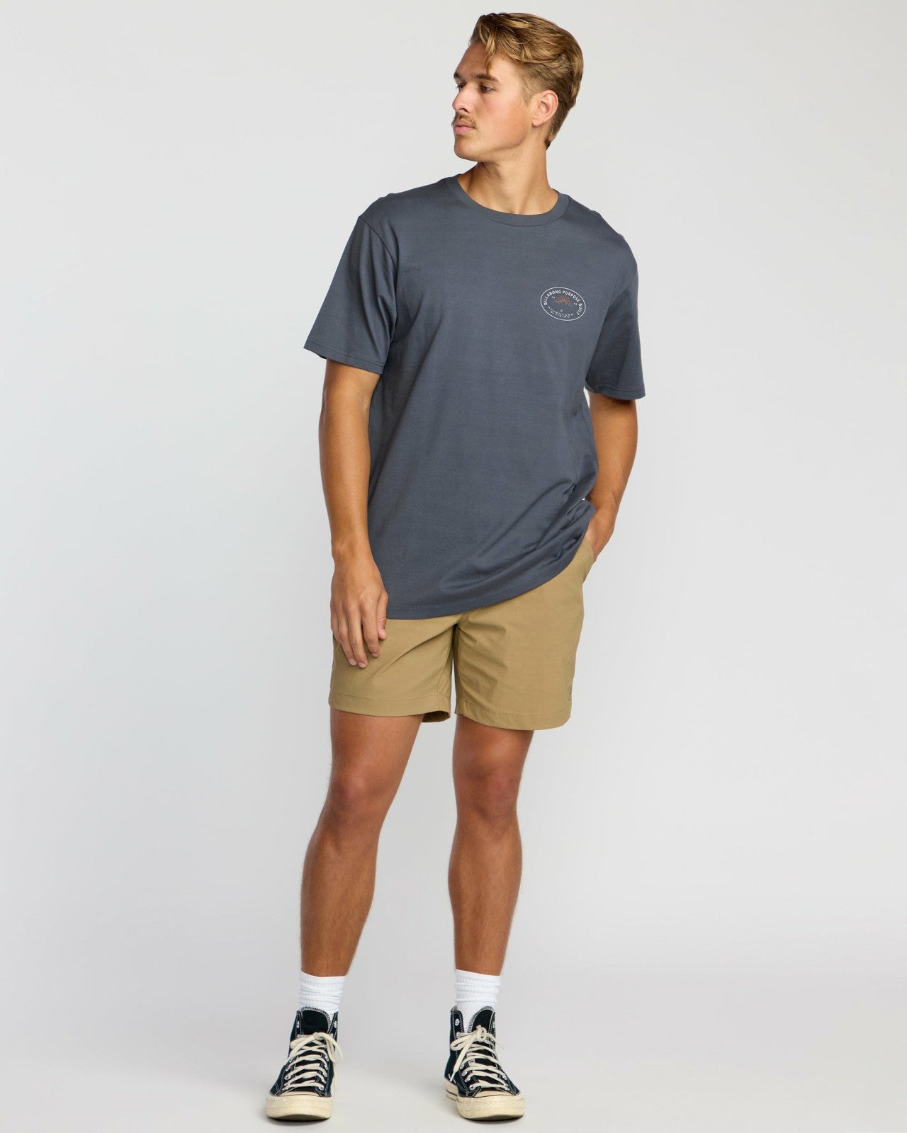 Sierras A/Div Short Sleeve T-Shirt - Midnight Blue
