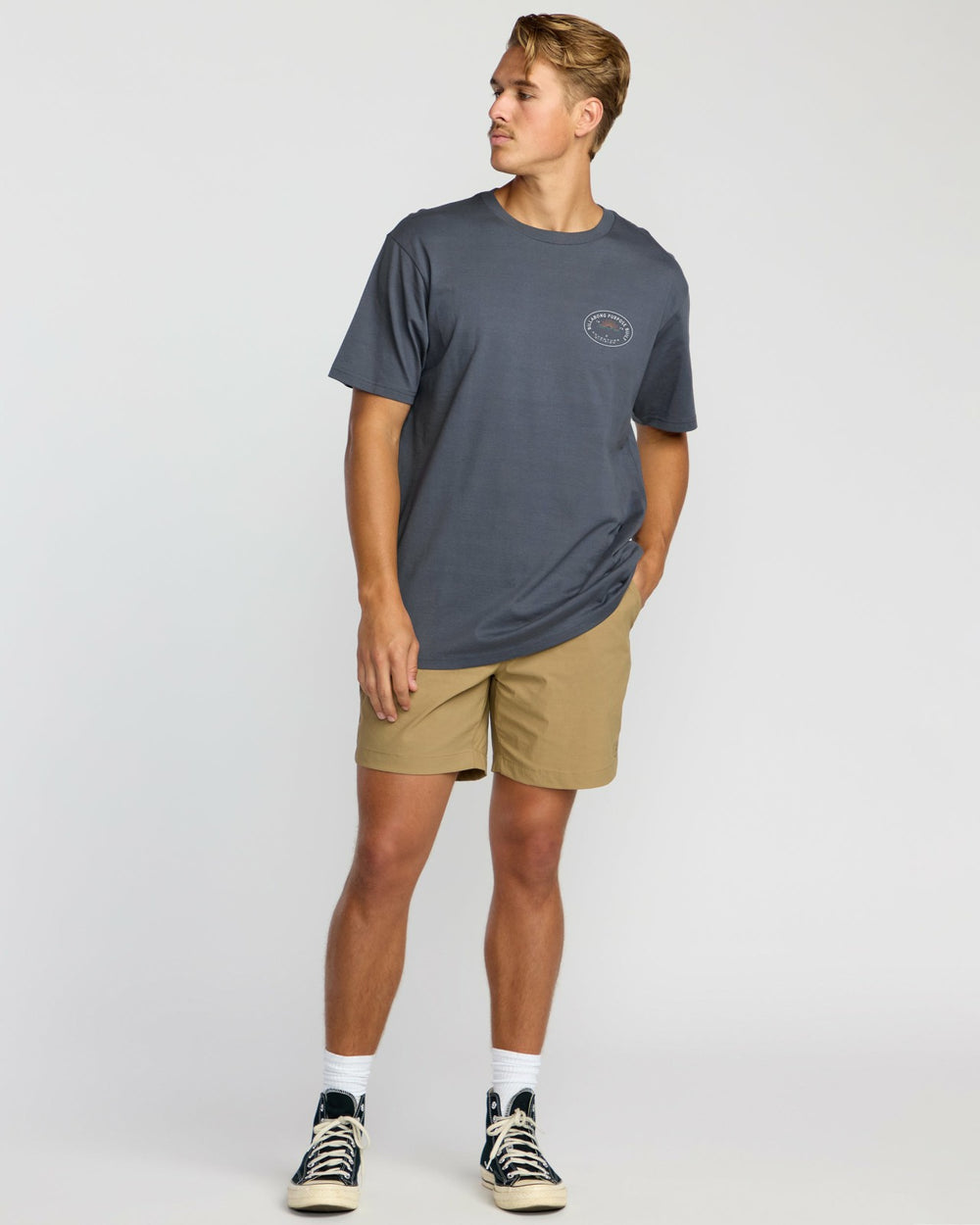 Sierras A/Div Short Sleeve T-Shirt - Midnight Blue