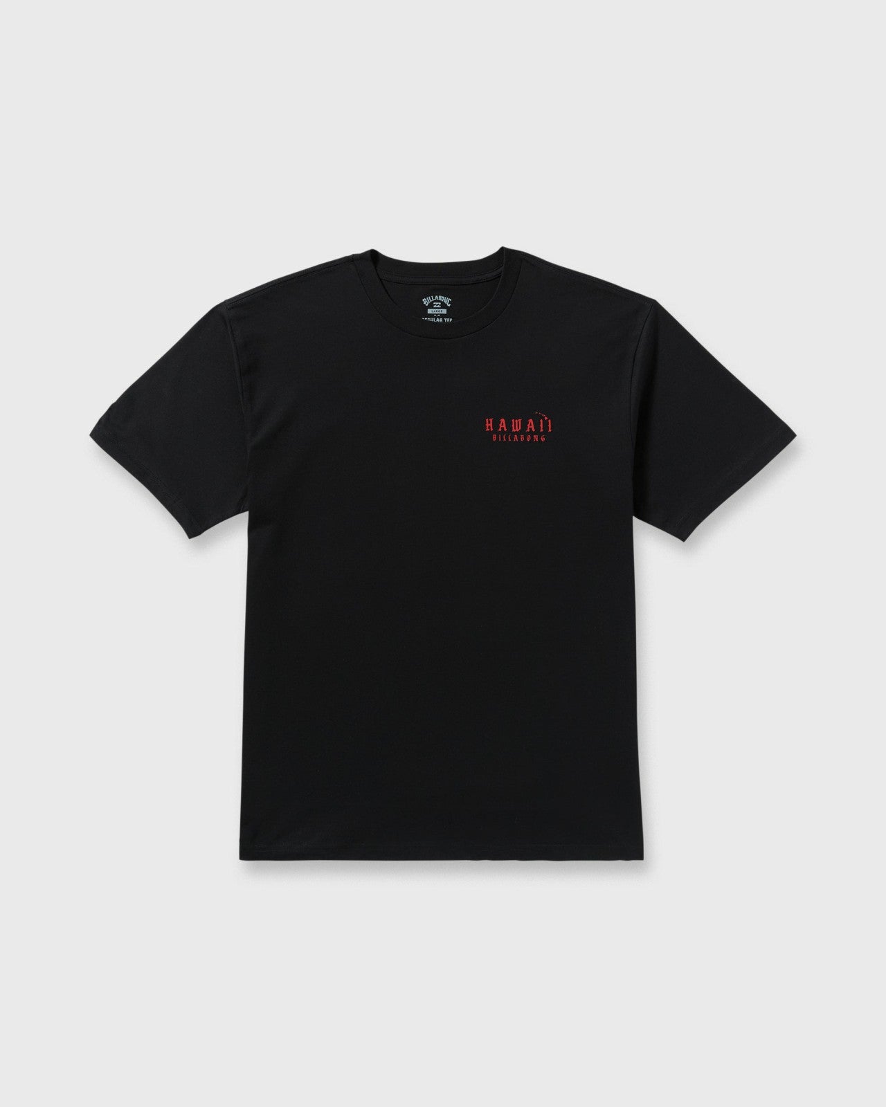 Skull Wave Hi Regular Short Sleeve T-Shirt - Black