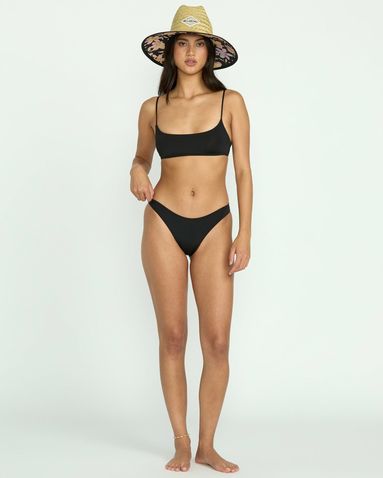 Sol Searcher Hike Bikini Bottom - Black Pebble