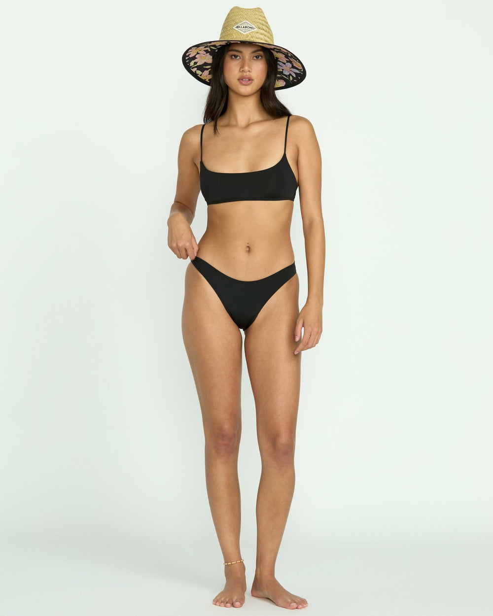 Sol Searcher Hike Bikini Bottom - Black Pebble