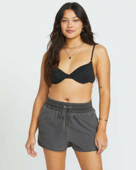 Sol Searcher Boardshorts - Black Pebble