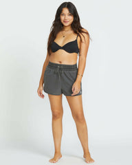 Sol Searcher Boardshorts - Black Pebble