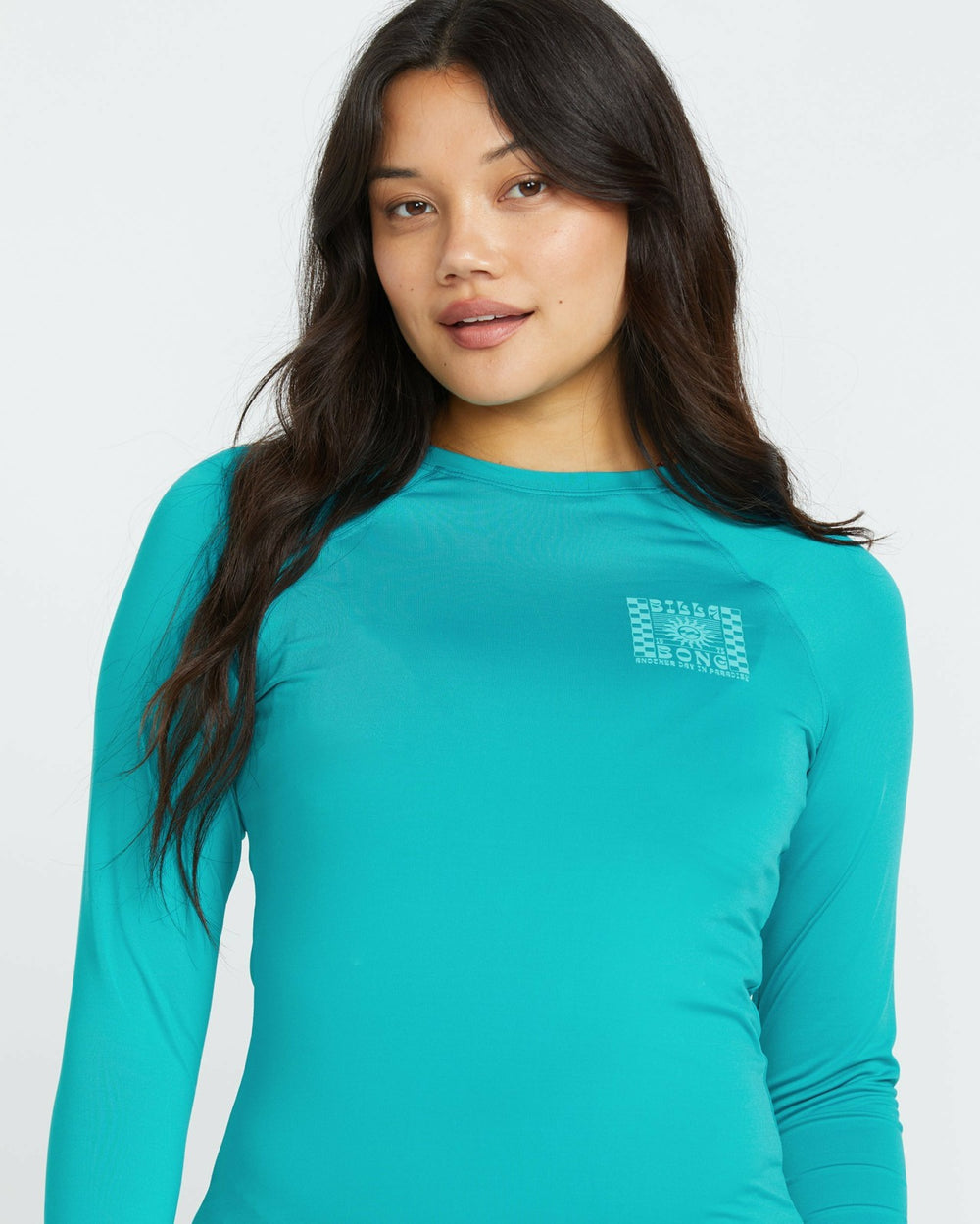 Sol Searcher Rashguard - Blue Lagoon