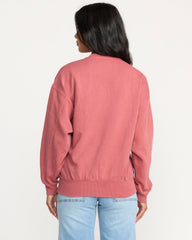 So Sunny Kendal Crewneck Sweatshirt - Wild Ginger