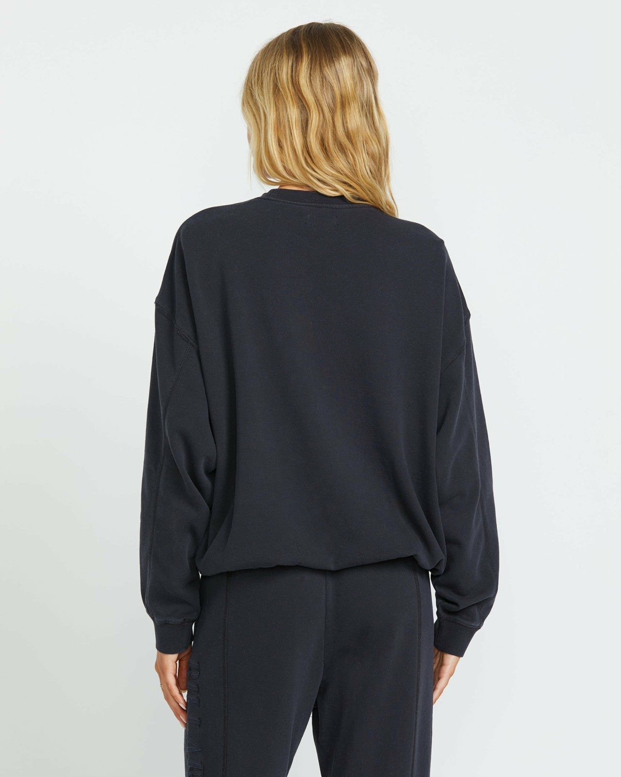 So Typical Kendal Crew Sweatshirt - Black Pebble