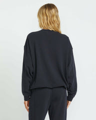 So Typical Kendal Crew Sweatshirt - Black Pebble