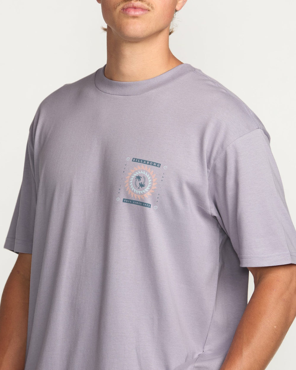 Spun Out Premium Tee - Light Purple