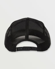 Stacked Trucker Hat - Black