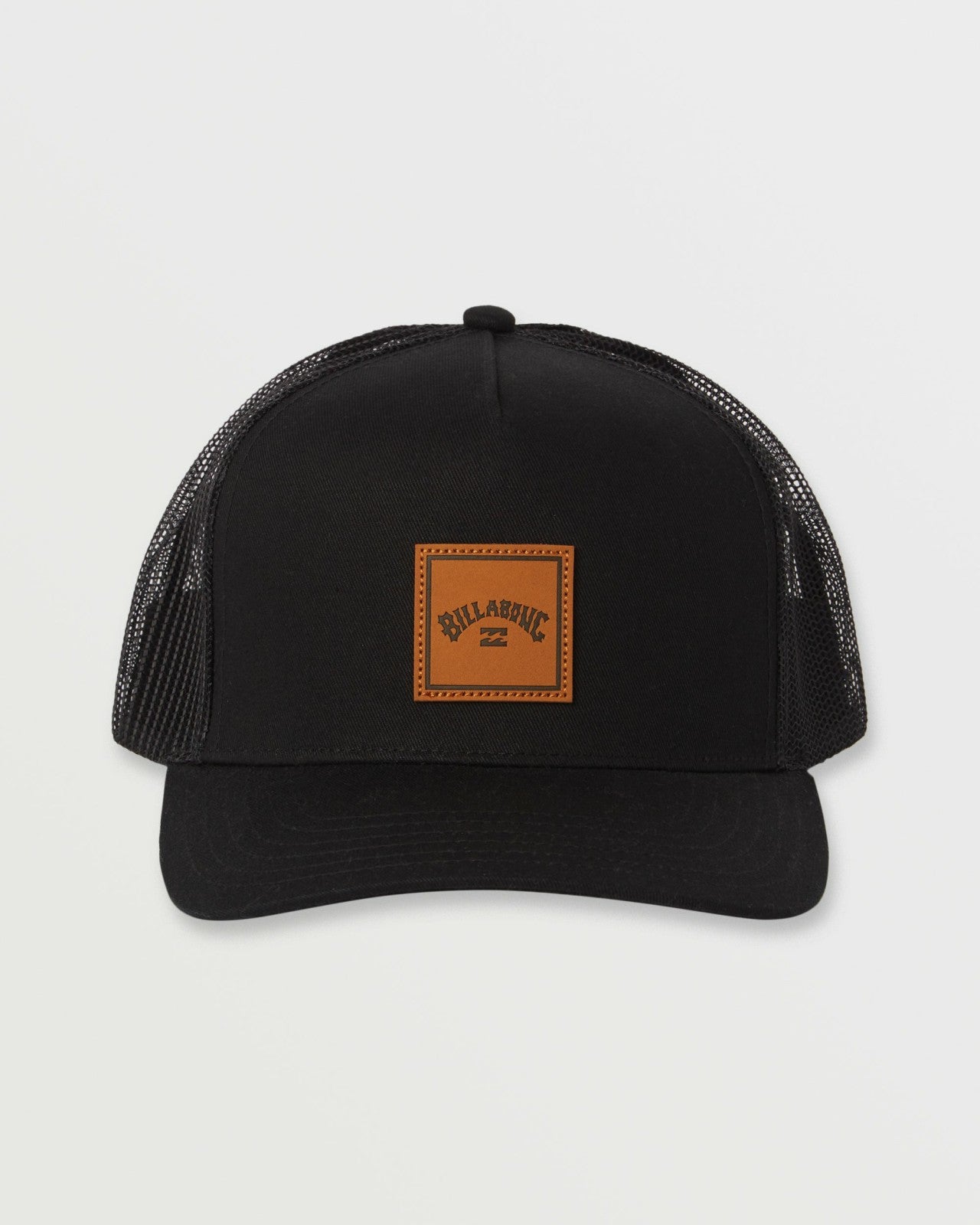 Stacked Trucker Hat - Black