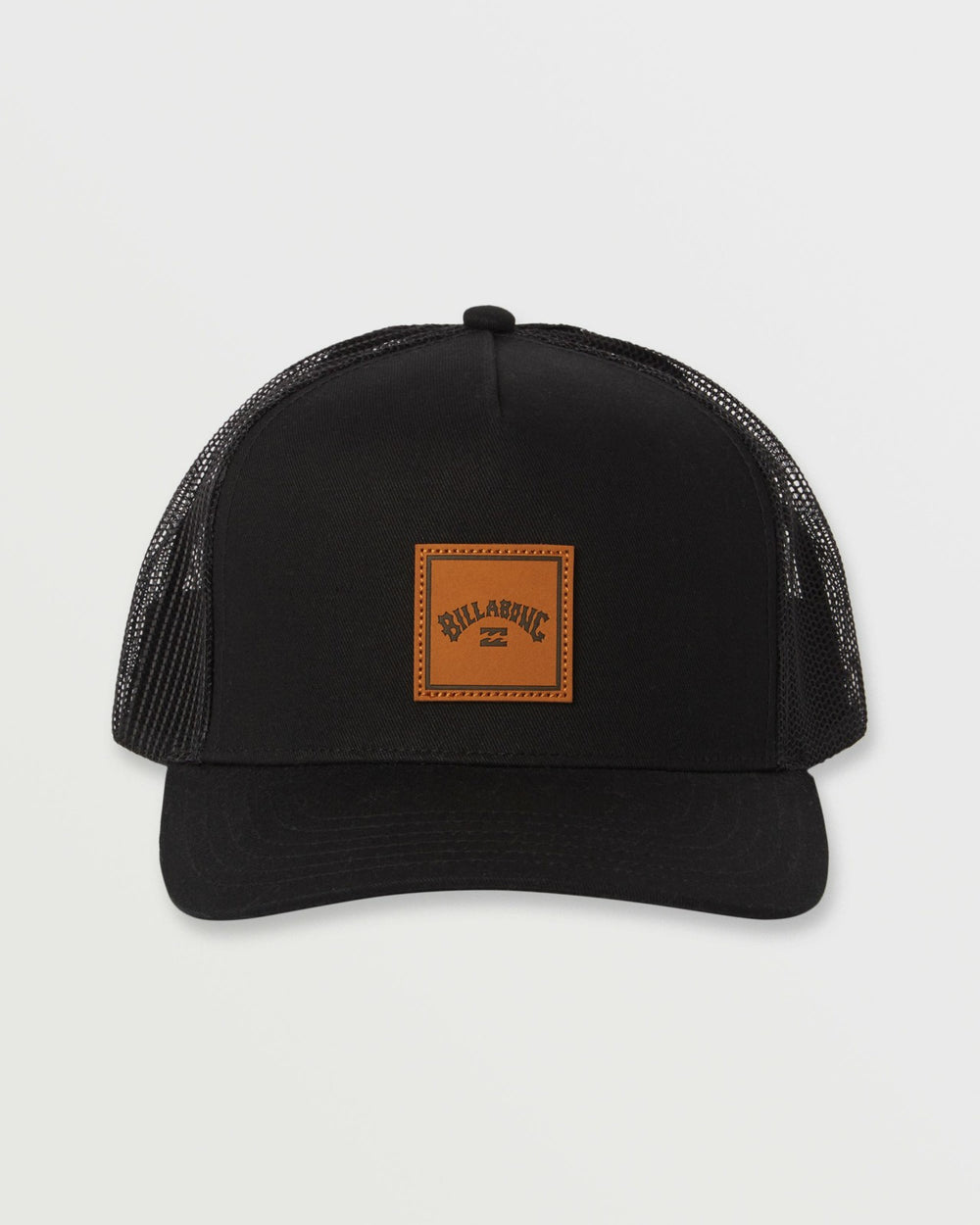 Stacked Trucker Hat - Black