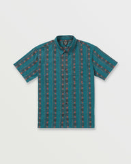 Billabong x Mami Wata Star Short Sleeve Shirt - Teal
