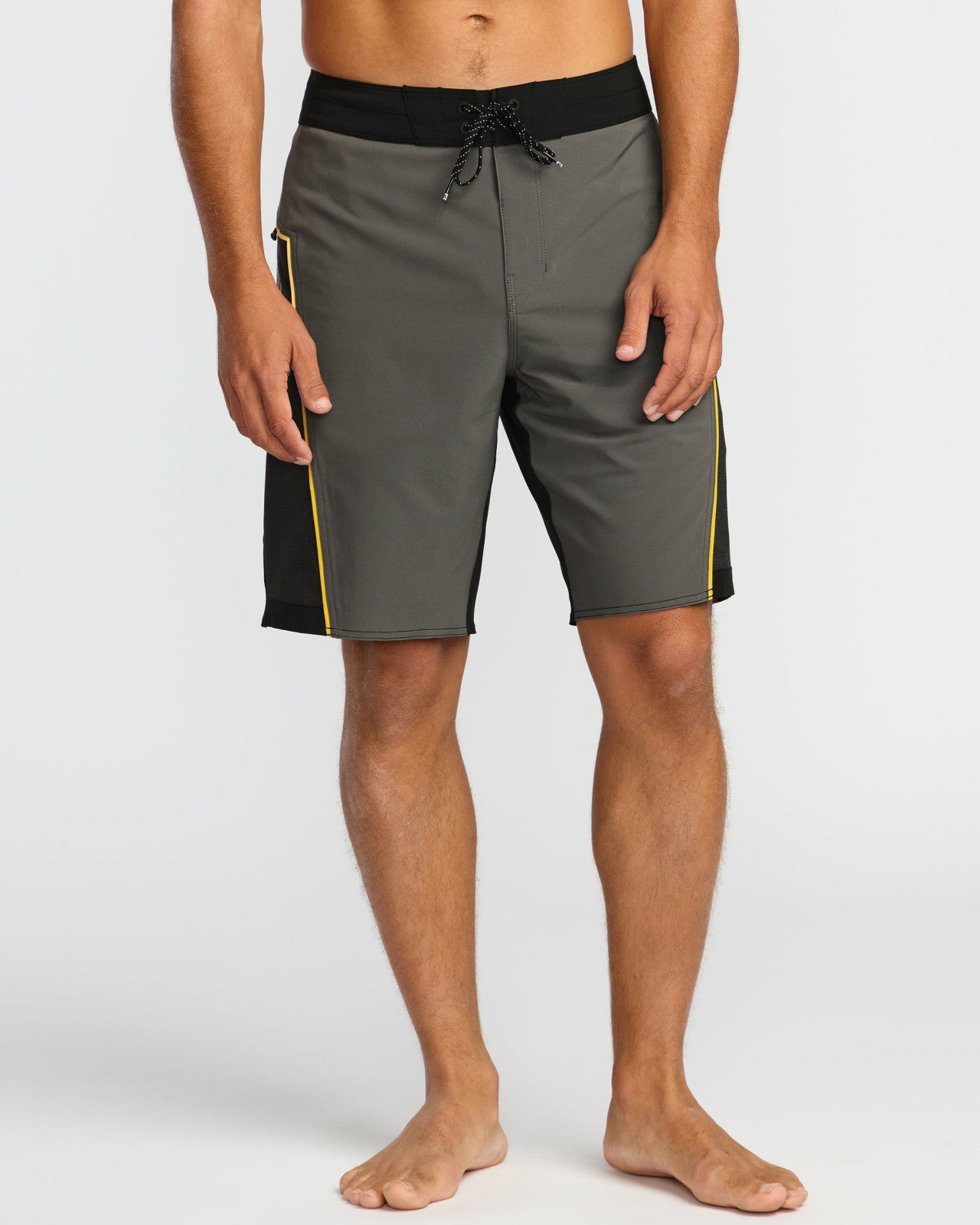 Straddie Pro Performance 20" Boardshorts - Pewter