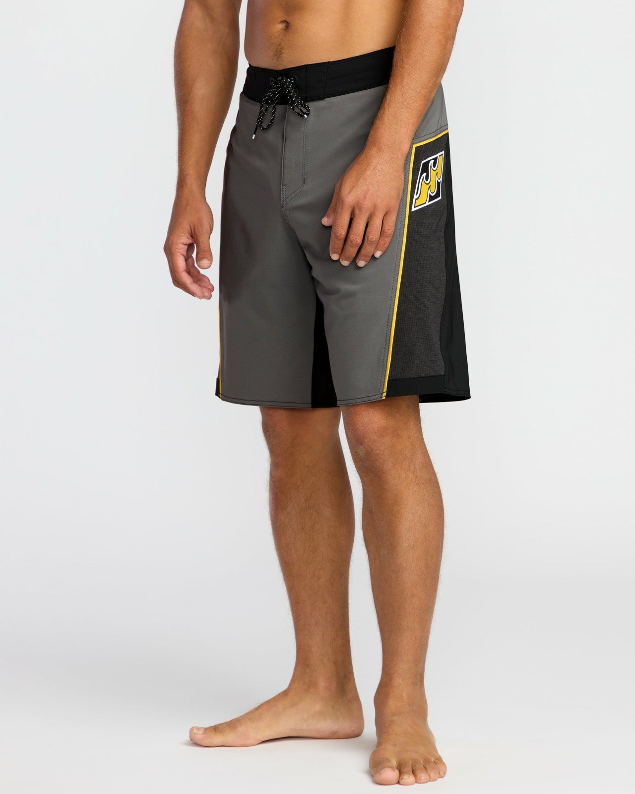 Straddie Pro Performance 20" Boardshorts - Pewter