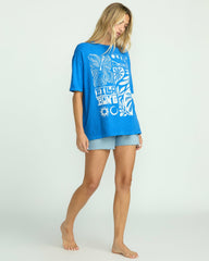 Summer Nights Tee - True Blue