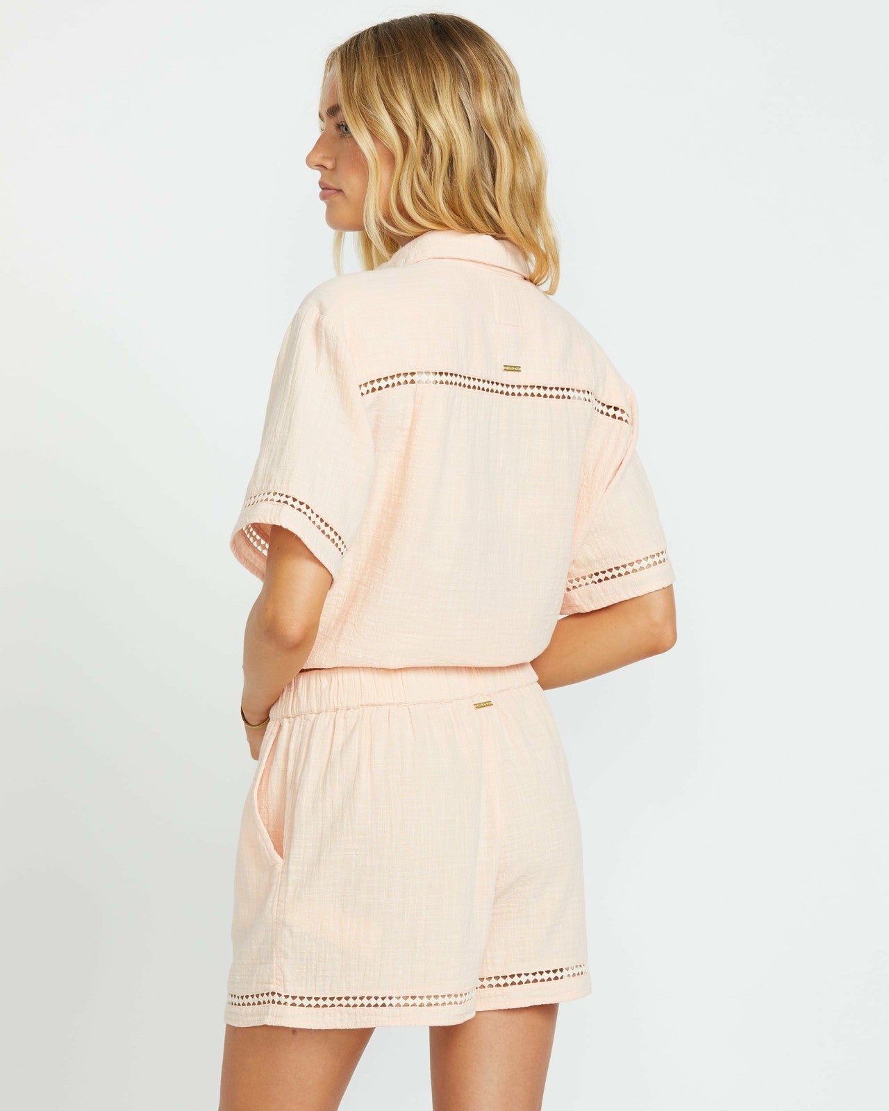 Summers End Shorts - Soft Peach