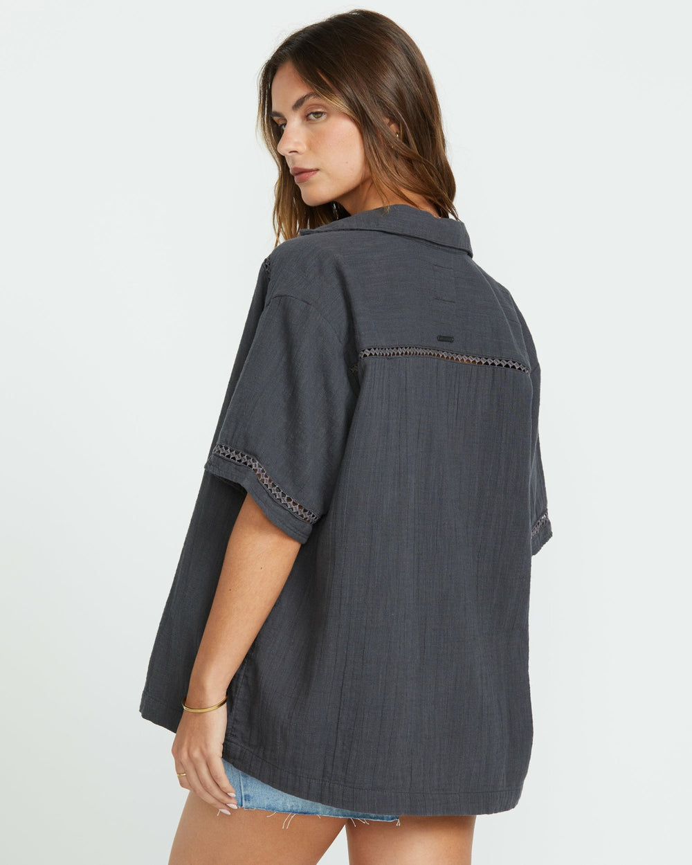 Summers End Short Sleeve Shirt - Black Sands