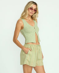 Summer Sunshine Shorts - Pistachio