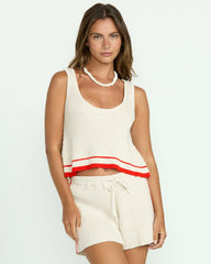 Summery Nights Sweater - Whitecap