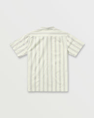 Sundays Jacquard Short Sleeve Shirt - Silver