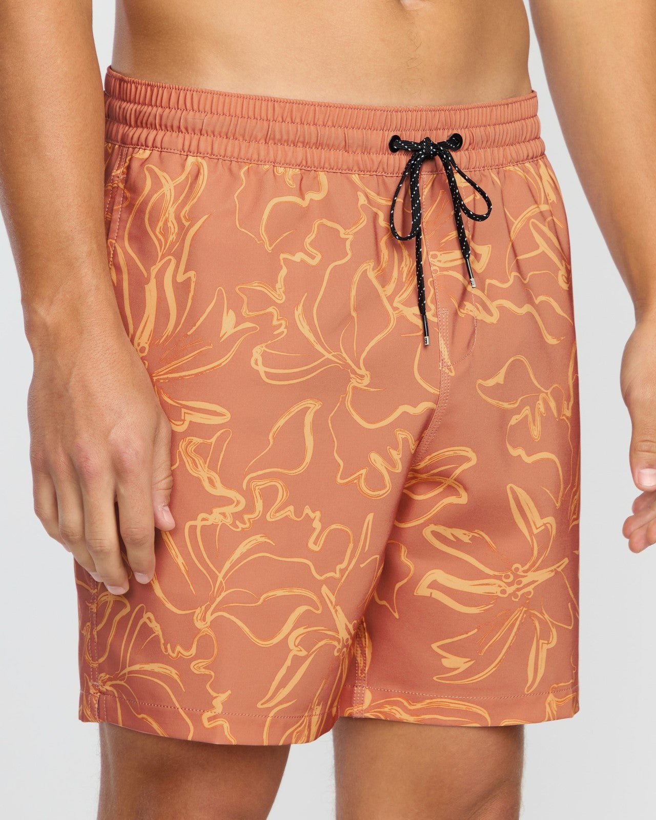 Sundays Laybacks 17" Trunks - Dusty Rose
