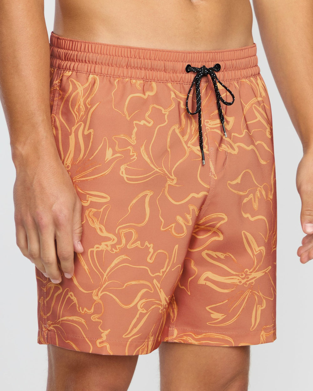 Sundays Laybacks 17" Trunks - Dusty Rose