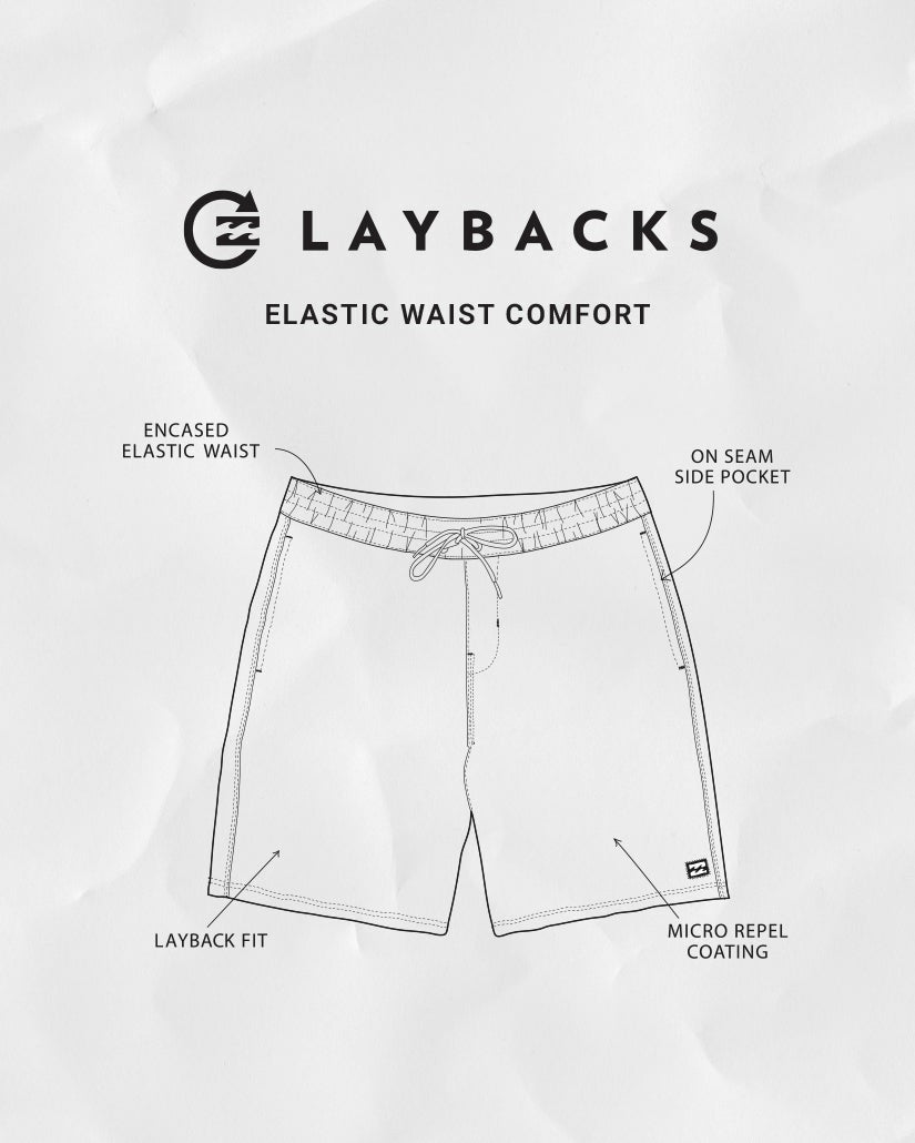 Sundays Laybacks 17" Trunks - Stealth