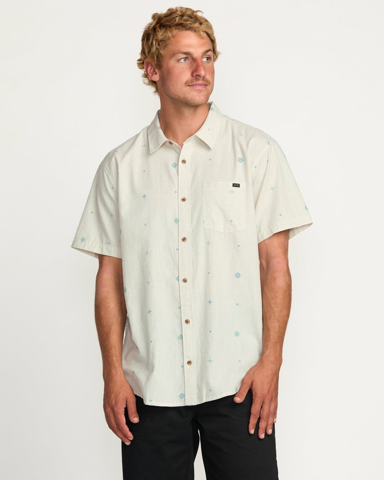 Sundays Mini Short Sleeve Shirt - Chino