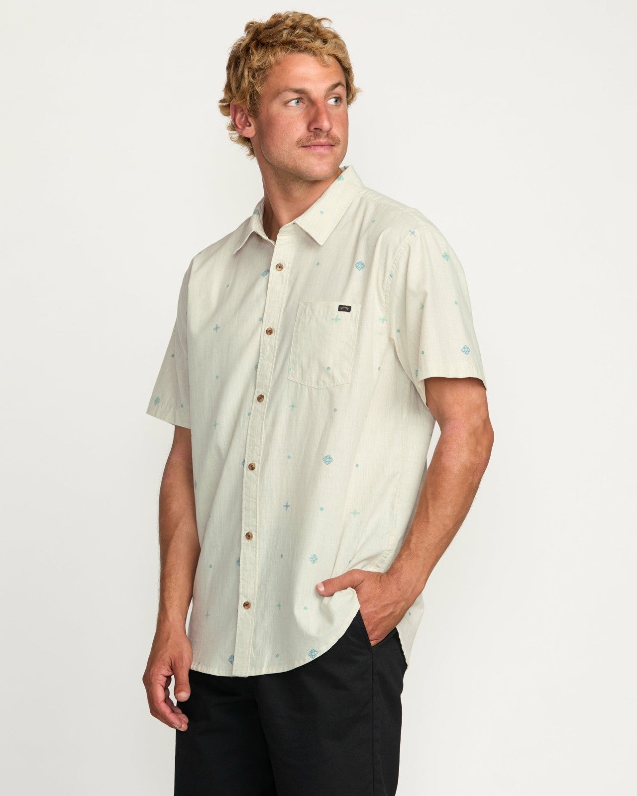 Sundays Mini Short Sleeve Shirt - Chino