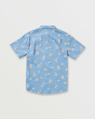 Sundays Mini Short Sleeve Shirt - Carolina Blue