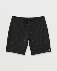 Sundays Pro Performance 19" Boardshorts - Black