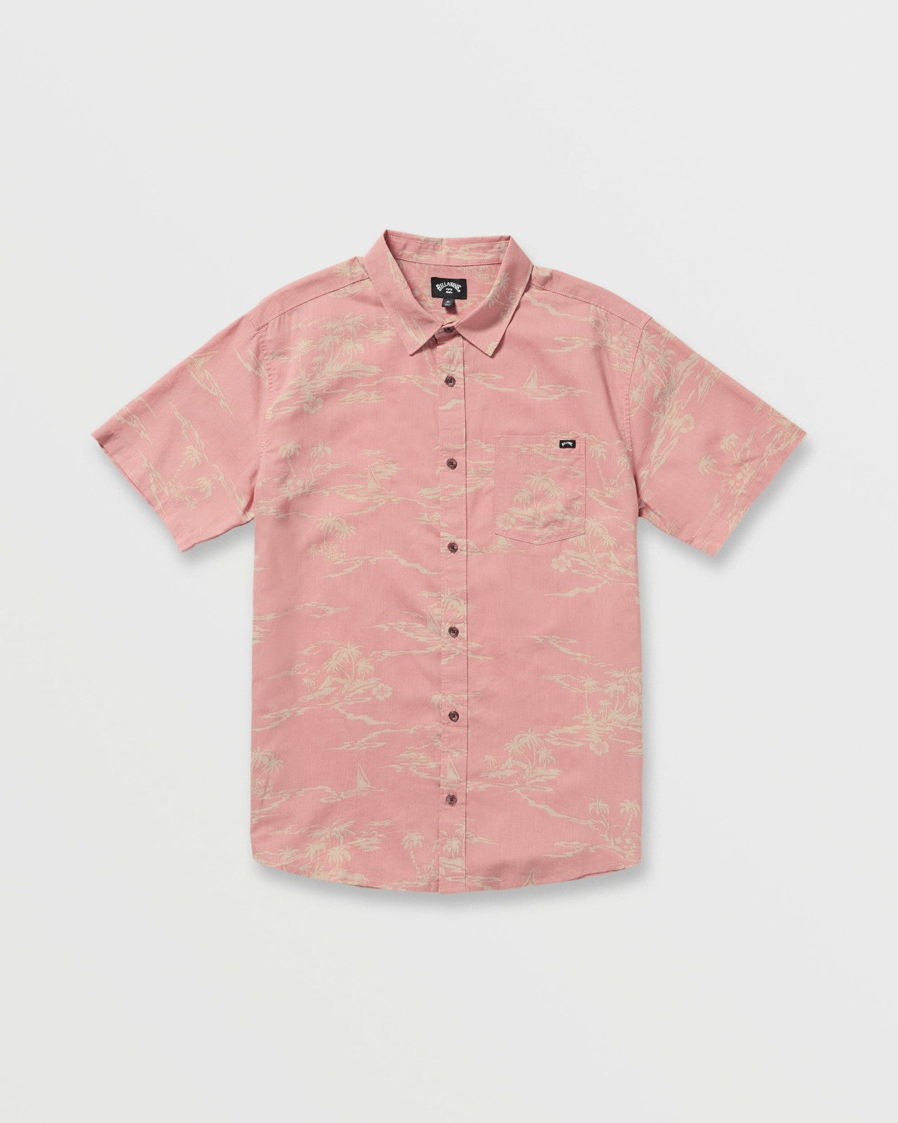 Sundays Short Sleeve Shirt - Dust Red
