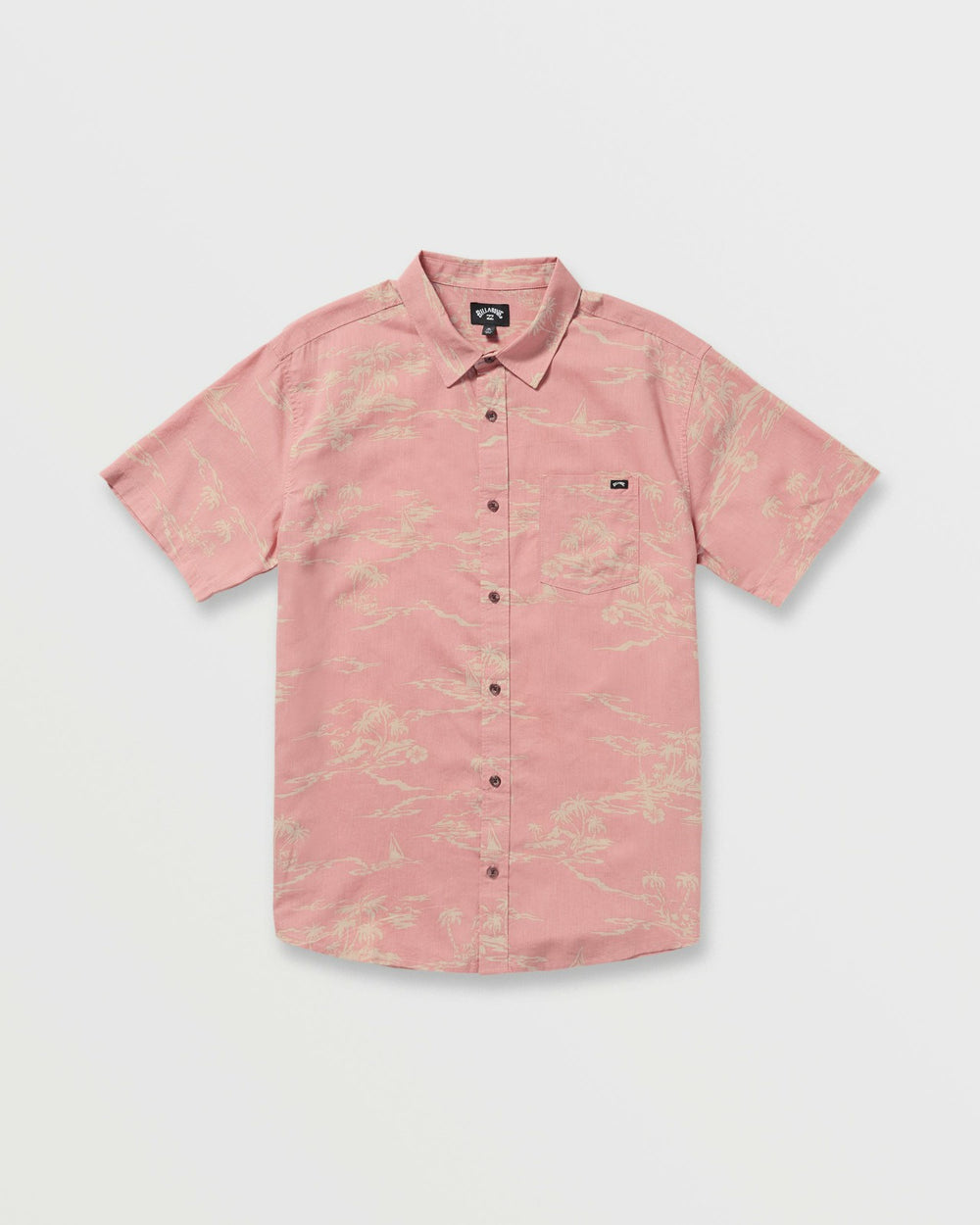 Sundays Short Sleeve Shirt - Dust Red