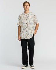 Sundays Short Sleeve Shirt - Sand