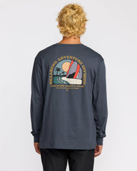 Sundown A/Div Long Sleeve T-Shirt - Midnight Blue