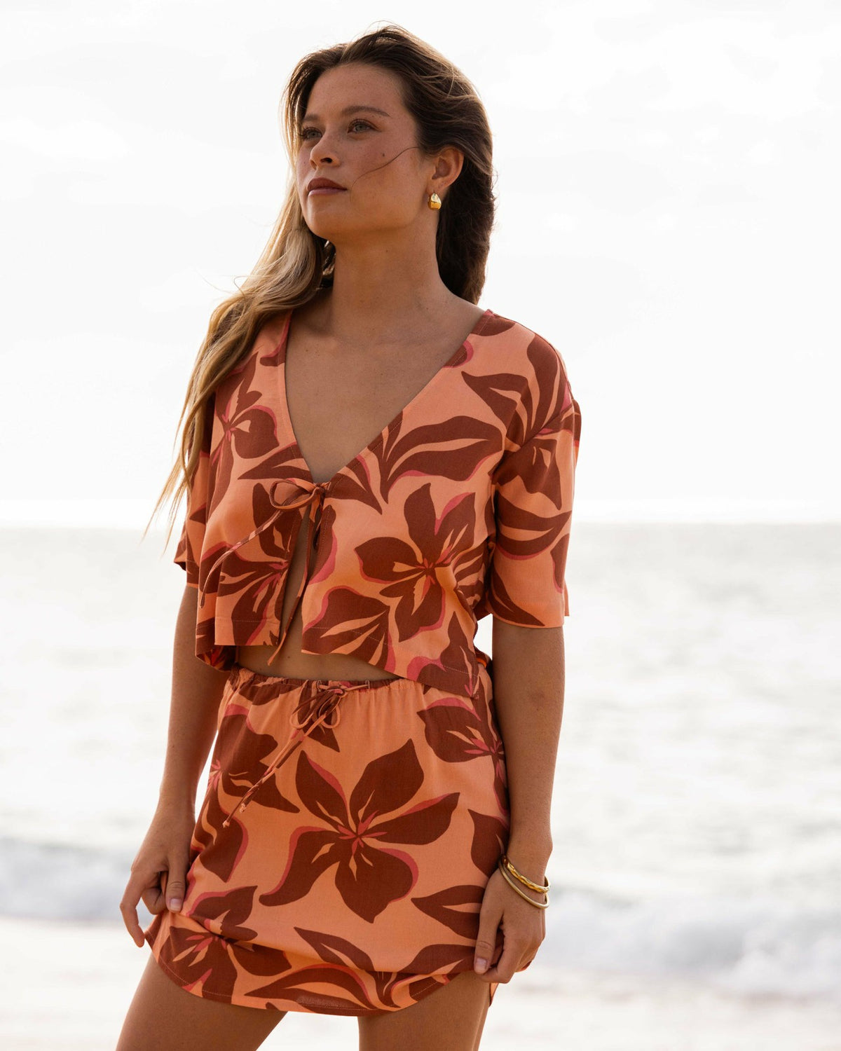 Sunflower Skirt - Apricot