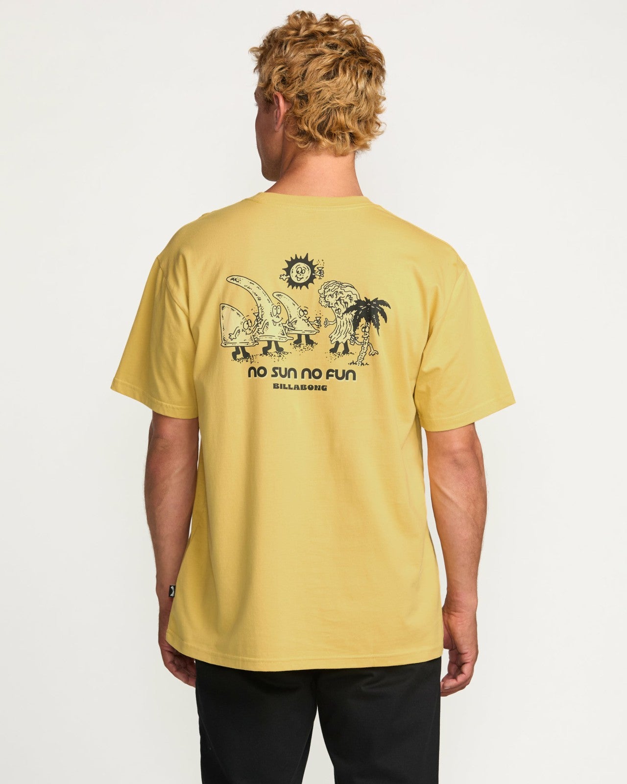 Sun Fun Regular Tee - Vintage Gold
