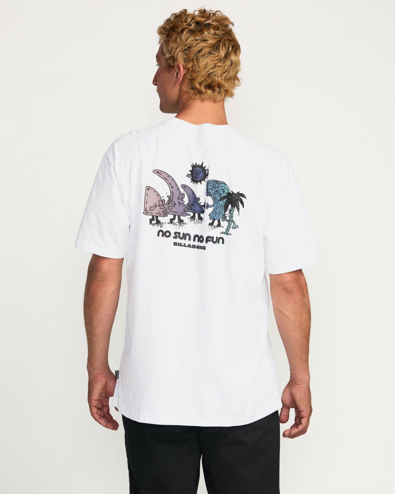 Sun Fun Regular Tee - White