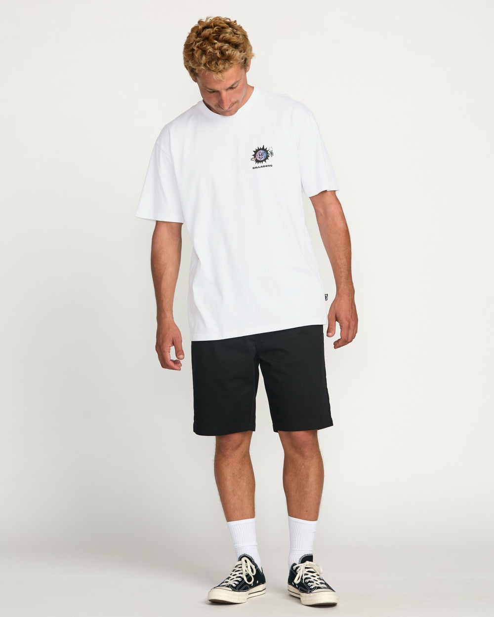 Sun Fun Regular Tee - White