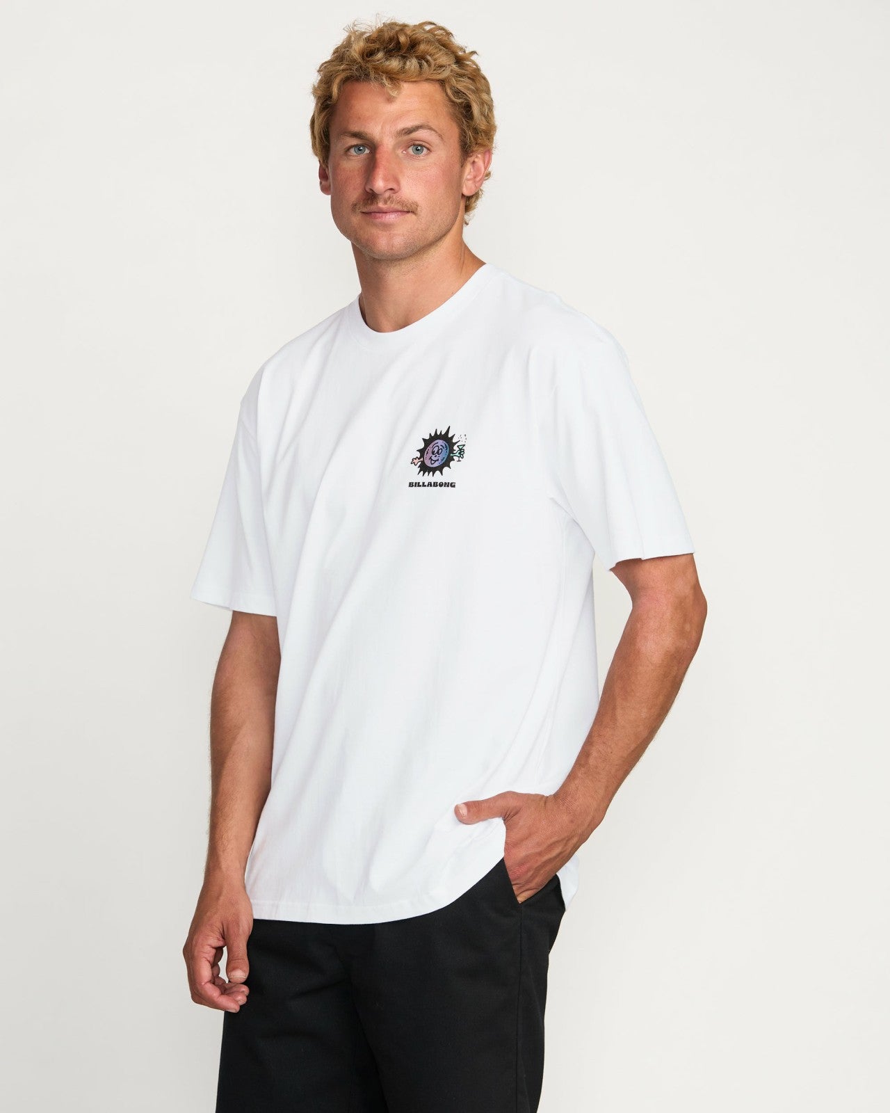Sun Fun Regular Tee - White