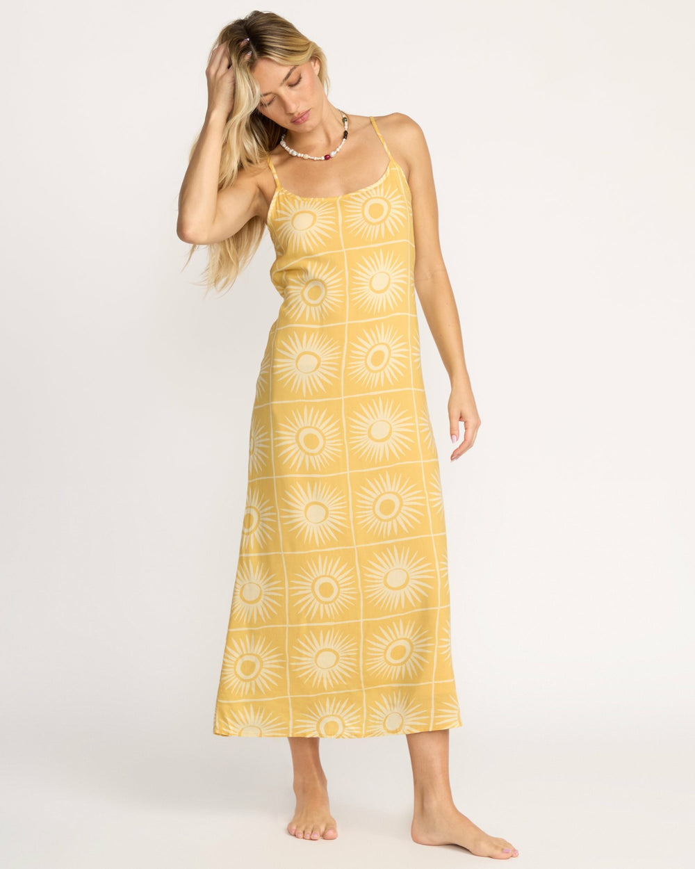 Sun Glow Maxi Dress - Gold Coast