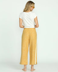 Sun Palm Terry Pants - Gold Coast