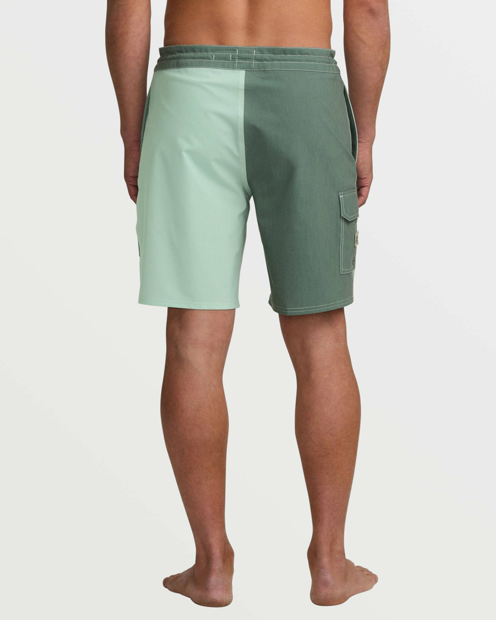 Sunshine Lo Tide 19" Boardshorts - Green Tea