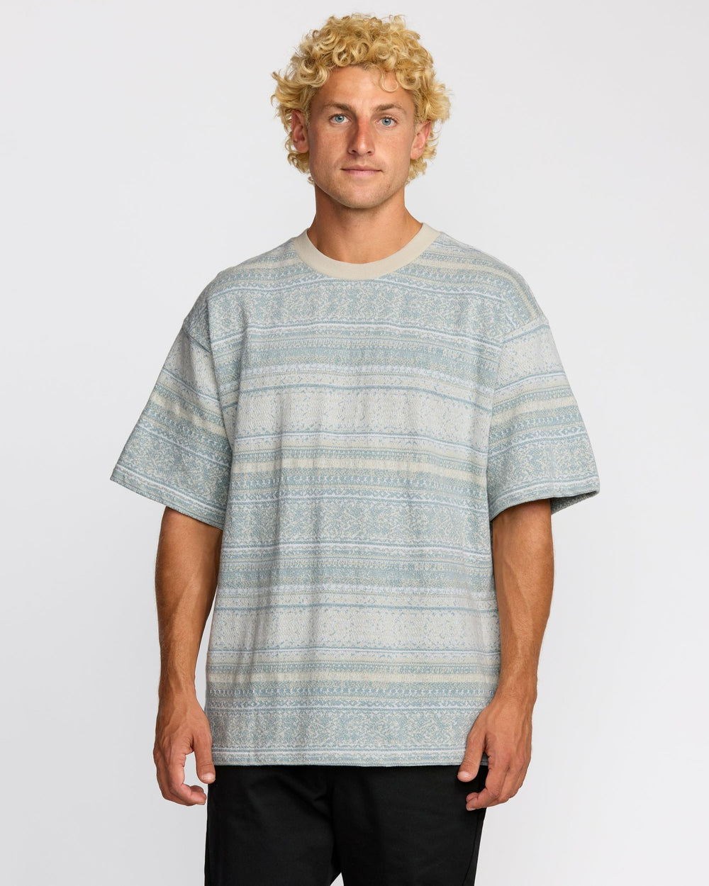 Sunshines Garage Short Sleeve T-Shirt - Stone Blue