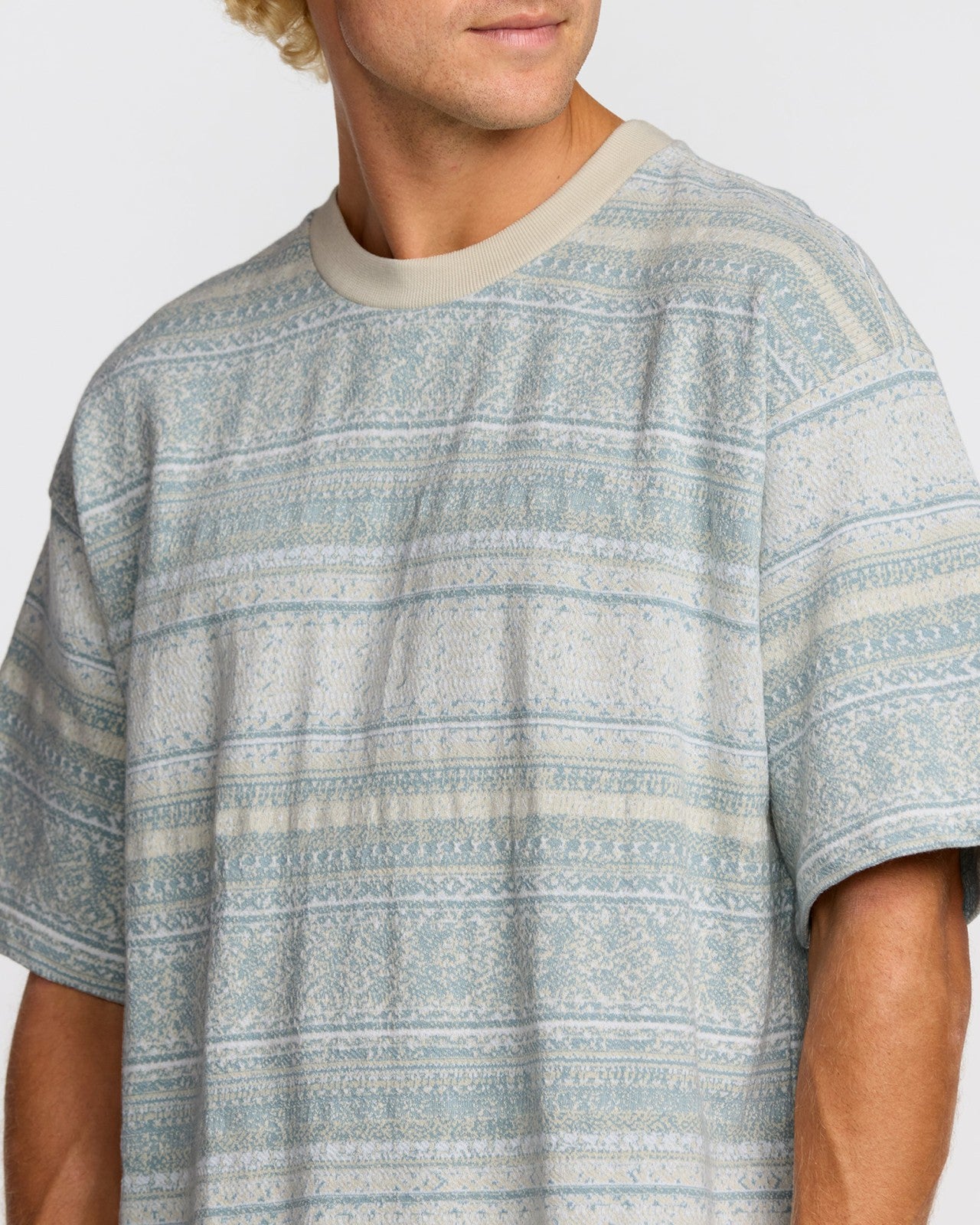 Sunshines Garage Short Sleeve T-Shirt - Stone Blue
