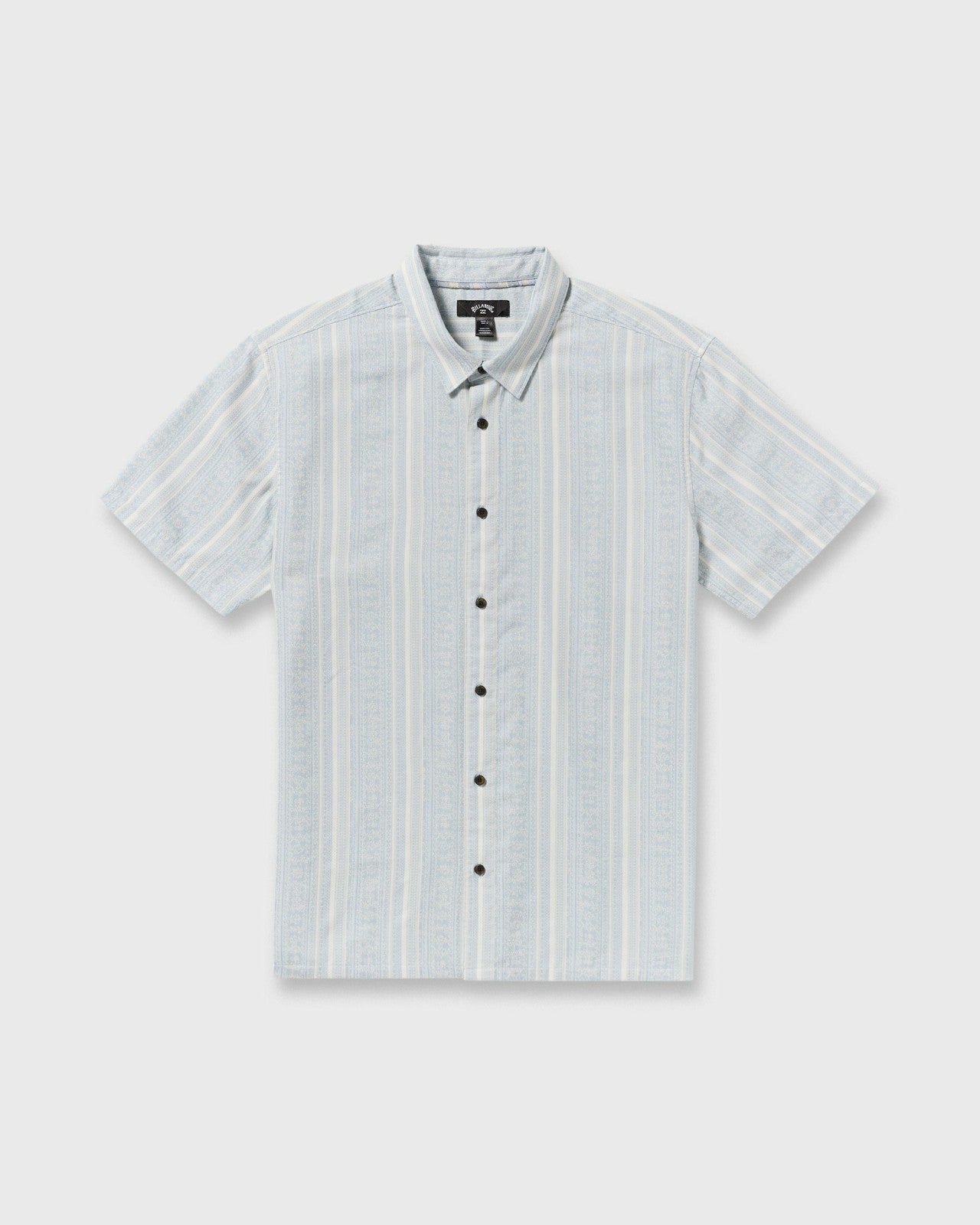 Sunshines Garage Short Sleeve Shirt - Stone Blue