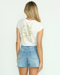 Sunshine Surf Babes Tee - Salt Crystal