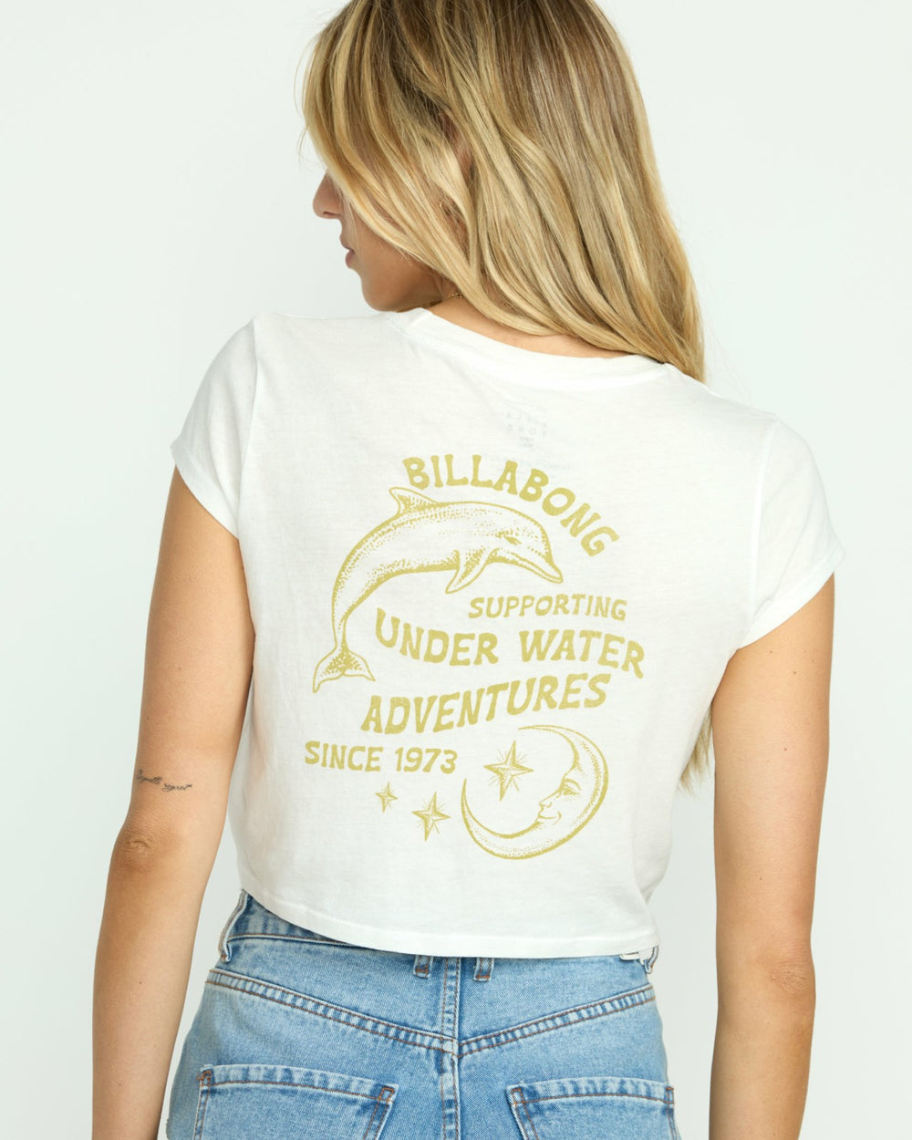 Sunshine Surf Babes Tee - Salt Crystal